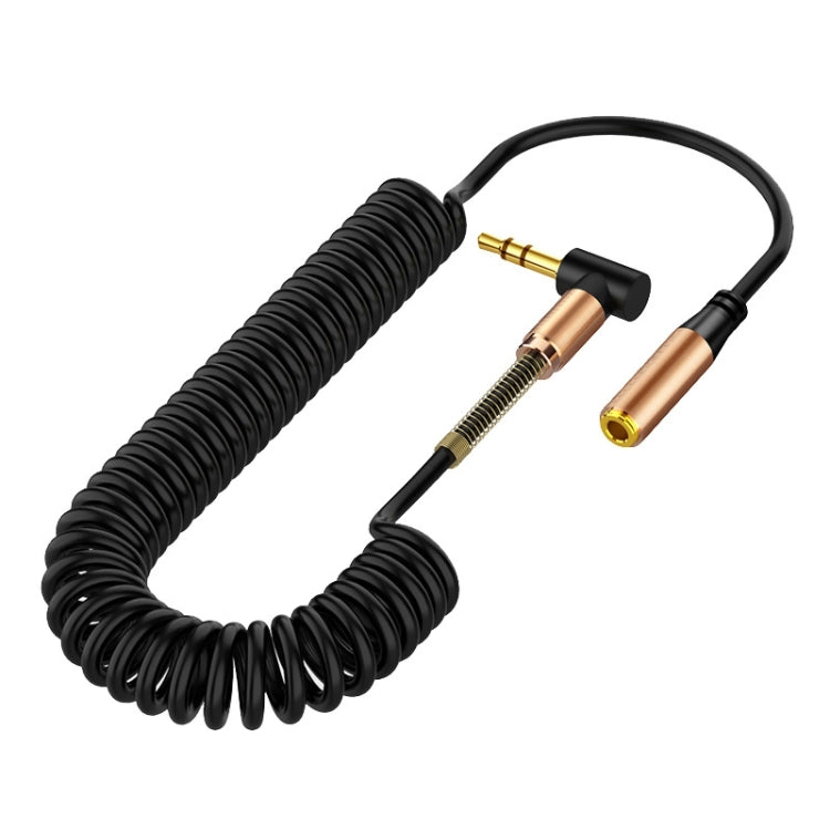 5PCS 3.5mm Maschio a Femmina Primavera AUX Cavo di Prolunga Cavo Audio per Altoparlante, Lunghezza Cavo: 1.5m 5PCS 3.5mm Maschio a Femmina Primavera AUX Cavo di Prolunga Cavo Audio per Altoparlante, Lunghezza Cavo: 1.5m